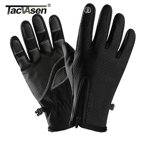 

factory37cmwomen men fleece tacvasen waterproof winter warm ski hike mittens windproof touch screen biker fish snow gloves t200915