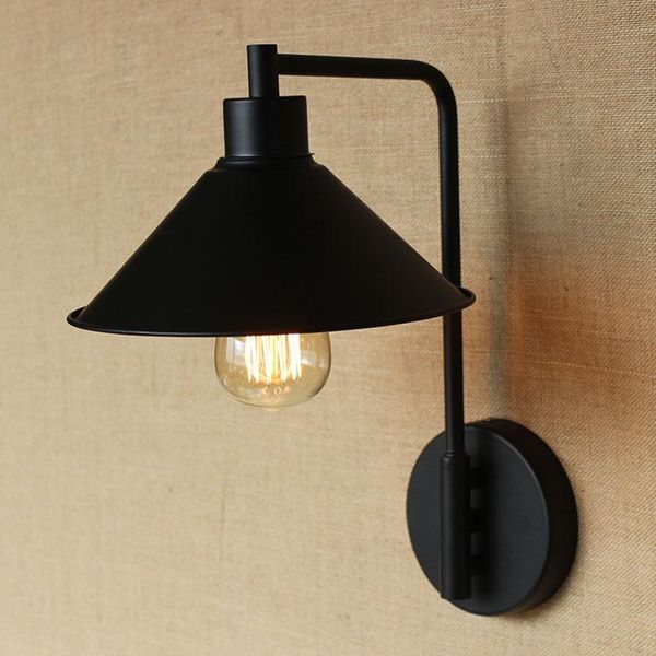 

wall lamp e27 vintage industrial loft creative swing arm sconce balcony stair porch restaurant bar bedroom light home