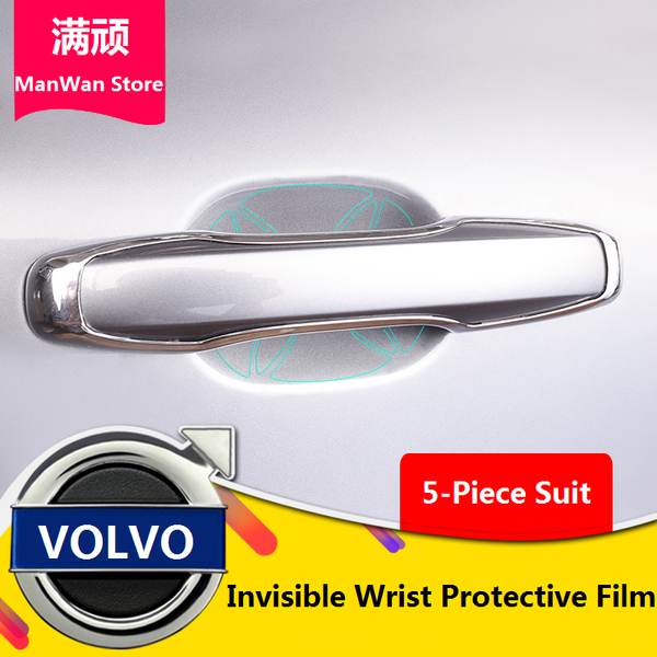 

for 2018-20 xc60 s90 xc90 car door handles protective film (door wrist film) door wrist stickers car accessories