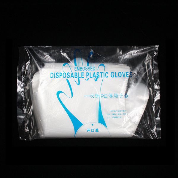 

factoryr2nmfor disposable 100 set plastic restaurant kitchen bbq eco-friendly food fruit vegetable gloves