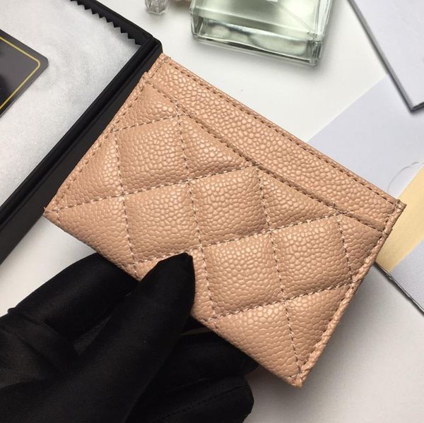 

credit card holder men womens card holders blue lambskin mini wallets genuine leather coin purse pocket interior slot pocket famousbags, Brown;gray