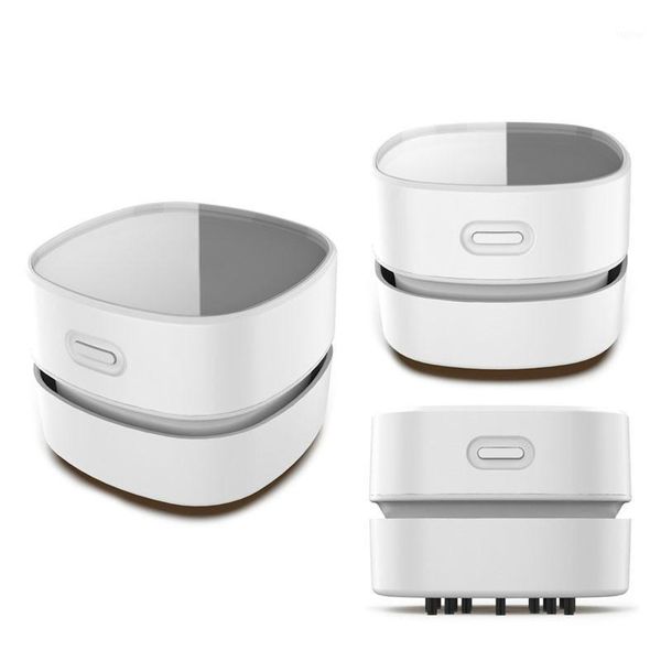 

robot vacuum cleaners mini deskcleaner portable handheld cordless table crumb dust sweeper for home office cars keyboard usb rechargeabl