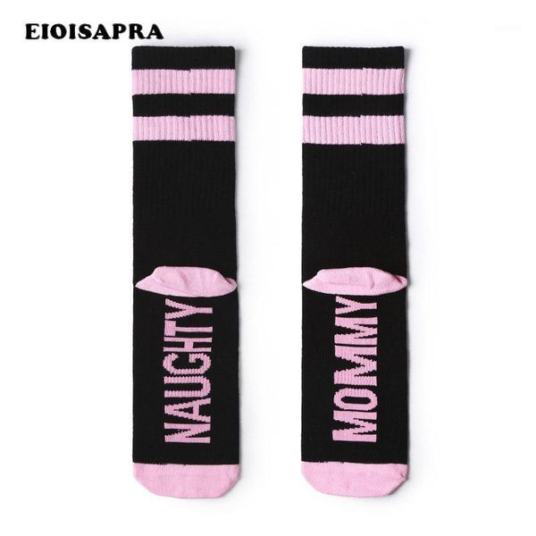 

eioisapra]men hip hop skateboard word socks harajuku japanese creative fashion happy socks crew calcetines hombre sokken1, Black