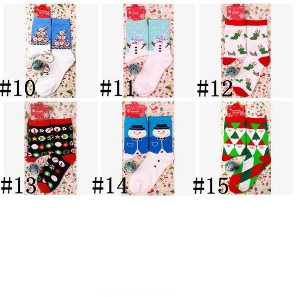 

christmas women winter red xmas sock elk deer stocking cartoon cotton keep warm girl boy soft socks dhb1995