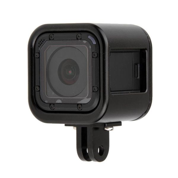 

doorbells aluminium alloy protective housing case cover frame for hero 4/5 session go pro sport action camera accessories black