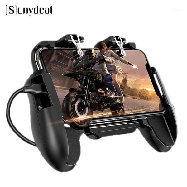 

for pubg controller gamepad for mobile smart phone game controller l1r1 shooter trigger fire button shooting games1