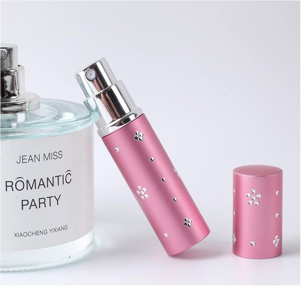 

jspp16-5 1pcs glass 5ml refillable portable sample perfume bottles travel spray atomizer empty perfume bottle mini c bbyvbw