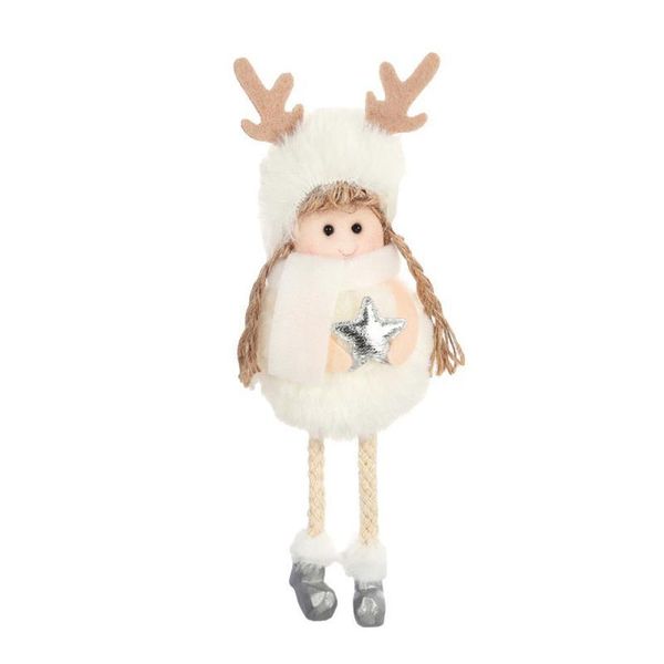 

kid christmas pendant plush angel cute children's doll christmas plush angel plush stuffed cute doll christmas tree pendant gift wmtnkv