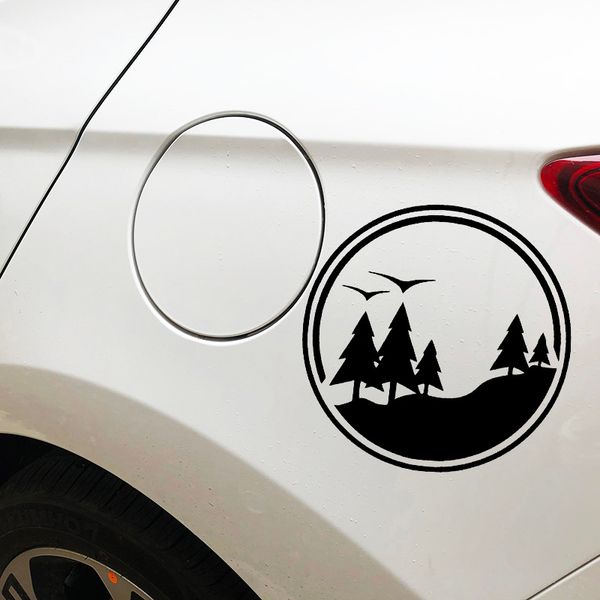 

car stickers pine fun decoration accessories decals creative waterproof sunscreen, 15cm*15cm