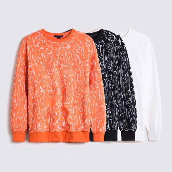 

мужчины женщины модные толстовки случайные классические цветочные узор мужские устровленные пуловер пара толстовки оптом оптом