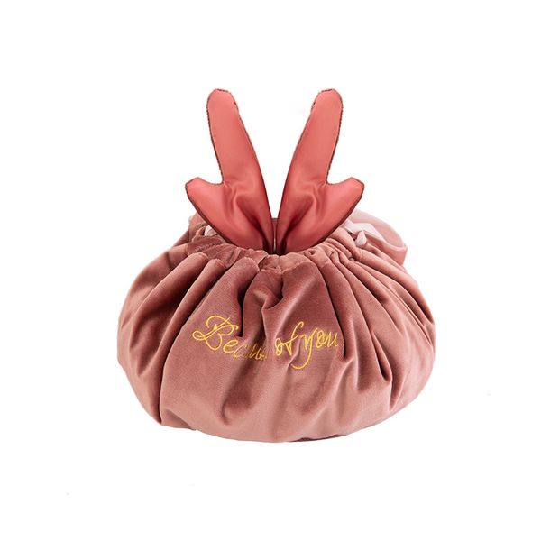 

toiletrie bag antler lazy makeup bags woman portable drawstring storage bag travel household items organization 100 p2
