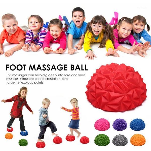 

1pcs pvc foot massager roller stability training ball therapy set for plantar pain relief1