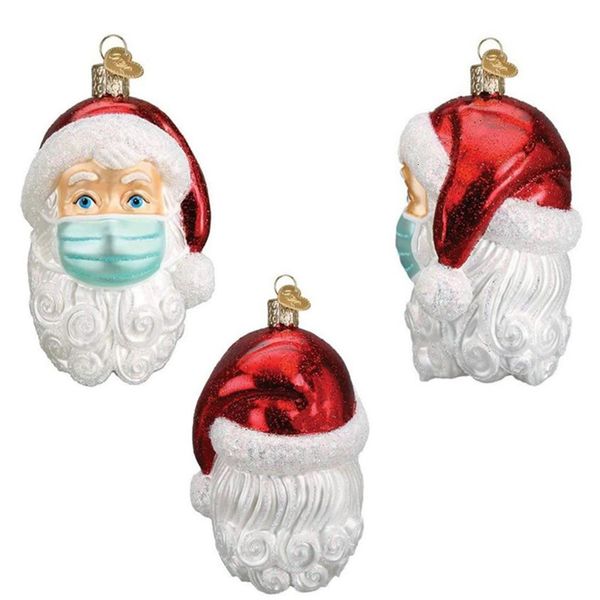 

birthday party social christmas ornament pandemic tree distancing santa claus pendant accessories 60pcs t1i2557b7e4