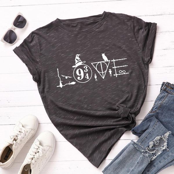 

plus size s-5xl female tshirt love letter print cotton women t-shirt casual short sleeve summer funny graphic tees shirts1, White