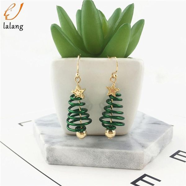 

dangle & chandelier star christmas earrings tree earings earring gold jewelry party personality for women, Silver