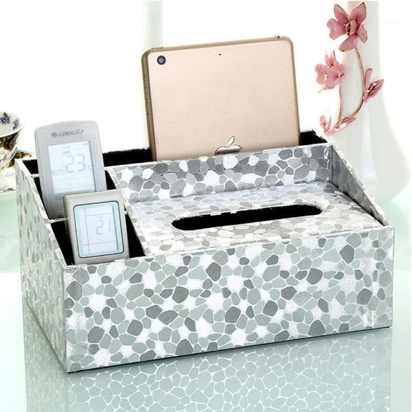

tissue boxes & napkins box multi-function european paper rack office table accessories home ktv el car facial case holder1
