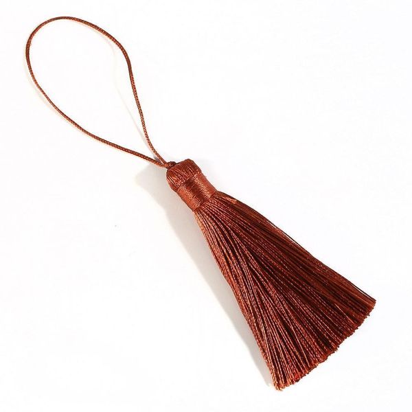 

2pcs polyester cotton silk tassel trims satin tassel for handmade craft decoration diy sewing curtain accessories h qylytl