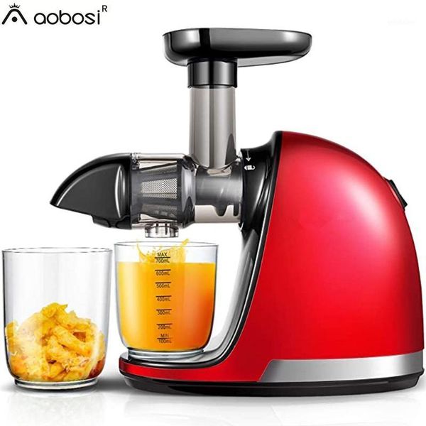 

juicers aobosi professional masticating slow auger juicer fruit and vegetable juice extractor compact cold press machine1