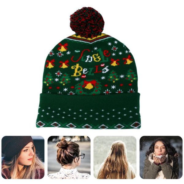 

1pc reusable durable comfortable lightweight knitted cap winter cap christmas hat family co-worker friends