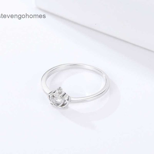 

and version, accessories: korean s925 simple silver fresh crown ring, diamond ring