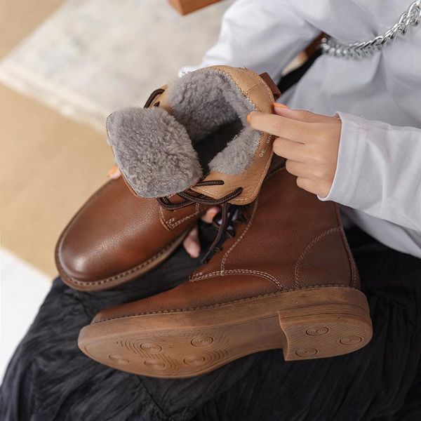 

and sheep leather short cylinder flat brush color velvet neri boots round head female qiu dong, Black