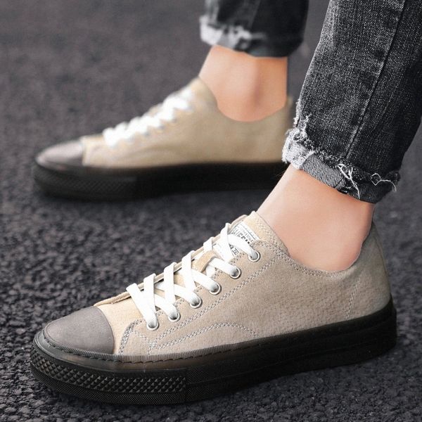 

men sneakers casual shoes men fashion genuine leather male shoes oxfords comfortable lace-up flats shoes zapatos de hombre #4k03