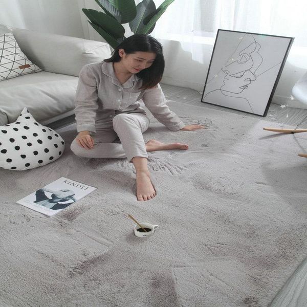

carpets rugs and for home living room shaggy solid color pink girl decoration teenager gray purple white hallway rug mat