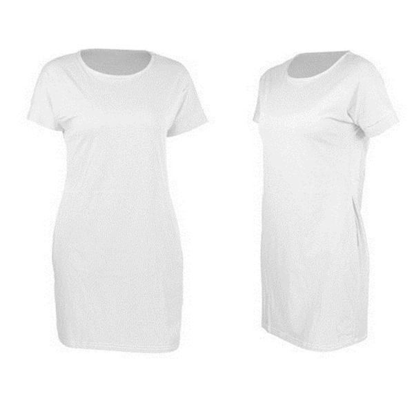 

womens casual dresses fashion dress round neck pullover loose women short sleeve brief, Black;gray