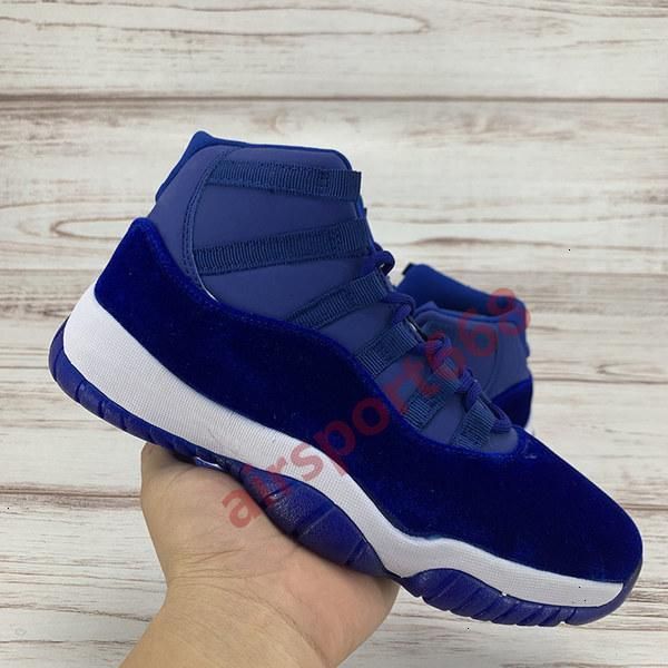 

11s mens 11 jumpman basketball shoes with keychain velvet heiress blue low white concord pinnacle grey bred pantone womens sneakers, Black