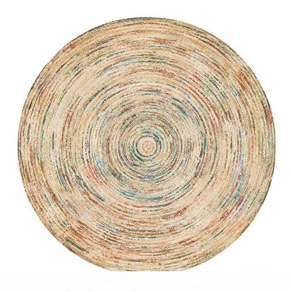 

ethnic geometric soft round carpet for living room floral flower floor door chair baby play mat pad parlor bedroom area rugs