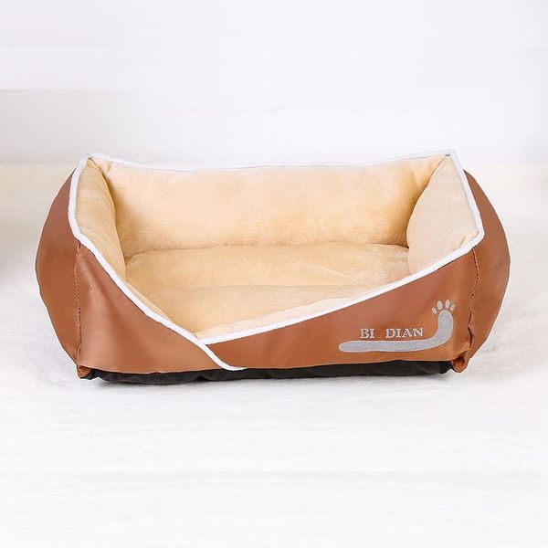 

dog bed winter warm pet sofa mat waterproof bottom cat bed fleece warm cat mattress house petshop dropshipping for dogs