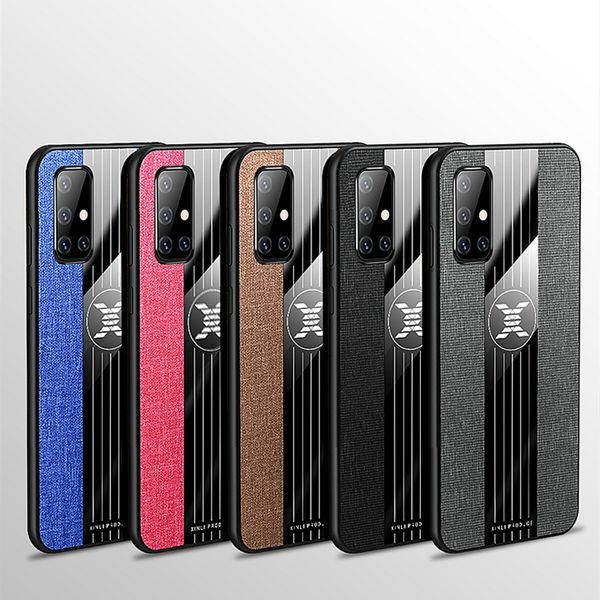 

luxury fashion case for samsung galaxy s21 s20 s10 plus fabric cloth silicone cover for samsung note 20 ultra a51 a71 m31s m31 m21 a70 case