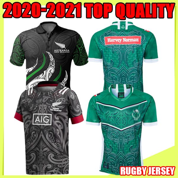 

2020 new maori all stars rugby jersey 2021 home jersey league shirt thailand quality rugby jerseys shirts size s--5xl, Black;gray