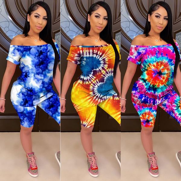 

xnzw s-3xl 2020 designer woman jumpsuit bra jumpsuit butterfly one-line collar tight jumpsuit printed shorts dhl, Black;white