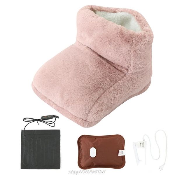 

usb electric foot warmer pad 3 step switch built-in heater timer function power saving safe start warm artifact n19 20 dropship