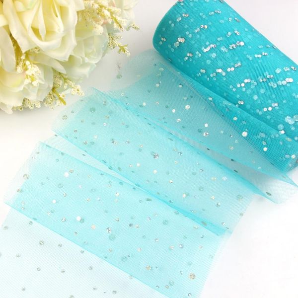 

qifu 10 25 ярдов 15 см тюль roll blitter tutu свадебные украшения bridal tulle ткань craft diy craft день рождения поставки jllnlq