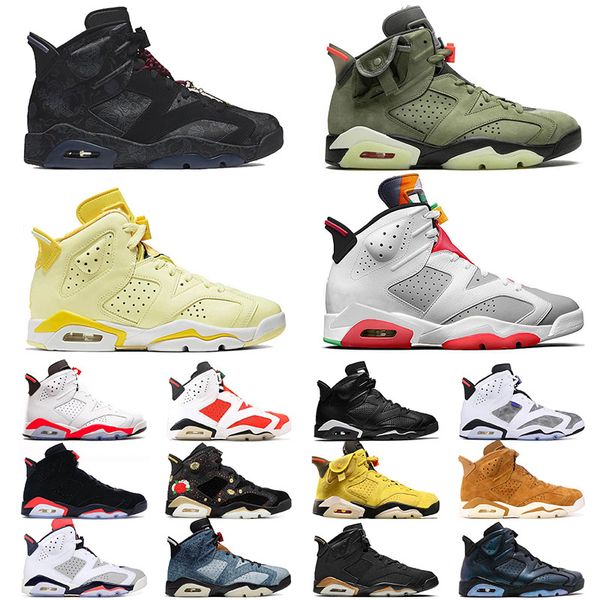 

wholesale 6 6s jumpman sneakers mens womens basketball shoes black hare cactus jack floral cny denim trainers