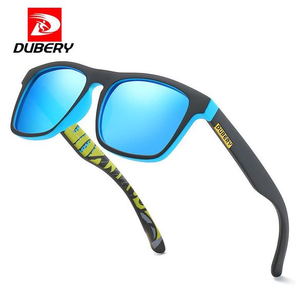 

DUBERY Outdoor Sport Mens Polarized Sunglasses Driving Mirror Fishing Goggles Male Brand Designer Sun Glasses For Women, White;black