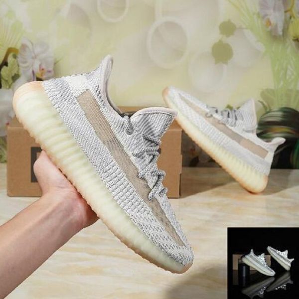 

kanye west asriel israfil oreo cinder abez eliada linen flax desert sage marsh reflective mens running shoes women sport sneaker