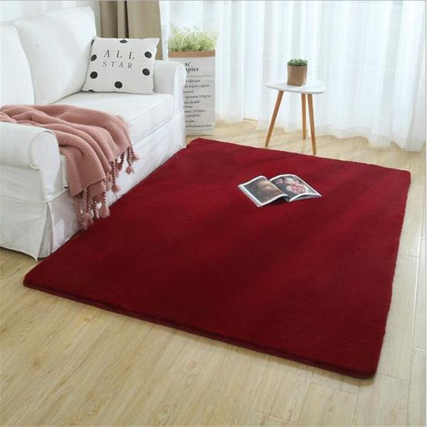 

carpets aovoll fur rugs kid room carpet soft bedroom bedside bay window mat blanket nordic style light living carpet1