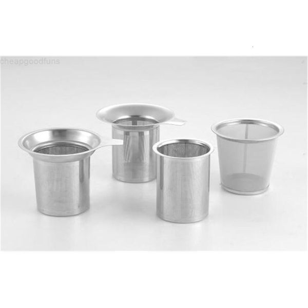 

steel mesh infuser reusable strainer stainless loose tea leaf spice filter dhl free