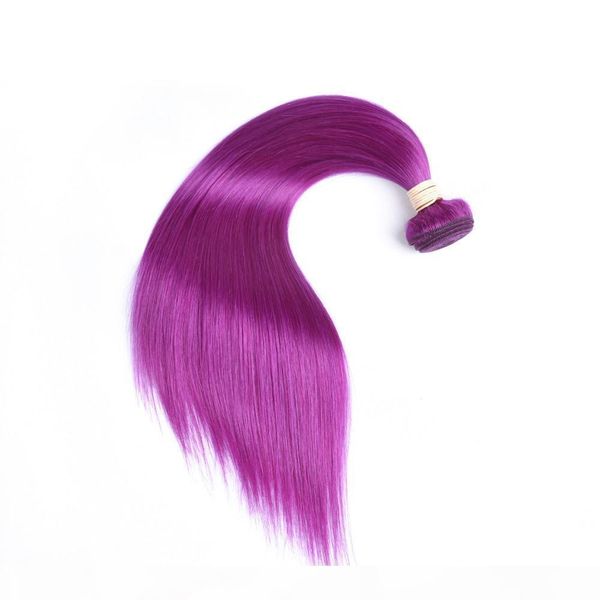 

new arrive purple virgin hair bundles peruvian human hair silk straight hair extension purple unprocess bundles 3pcs lot, Black;brown