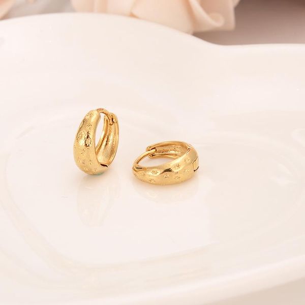 

hoop & huggie gold girls lovely heart circles huggies earrings for kids children aros women girlsboy jewelry african christmas gift, Golden;silver