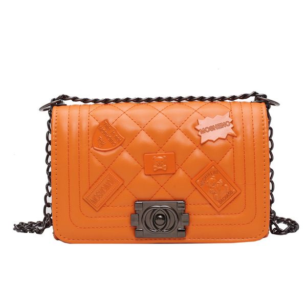 

hbp messenger bag handbag handbag the new designer woman bag texture fashion fashion shoulder bag chain thread individuality