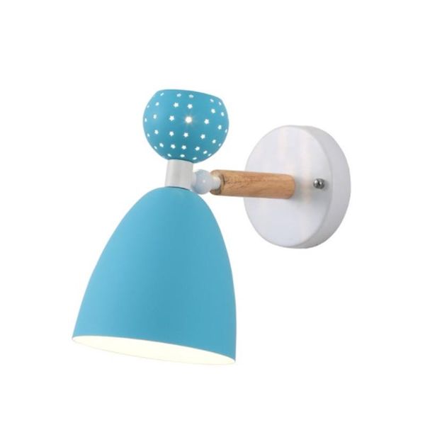 

wall lamp colorful nordic for bedroom reading sconce bedside luminaira modern wooden mounted lighting fixtures