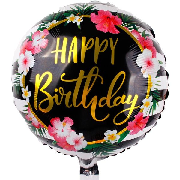 

qifu новый 18-дюймовый 5шт фольга воздушные шары день рождения украшения дети день рождения макияж уполномоченные воздушные шары с днем ​​ро