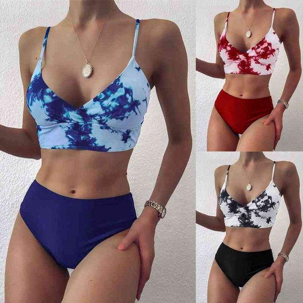 

women swimsuit bandeau bandage bikini set push-up brazilian swimwear beachwear bathing suit swim, White;black