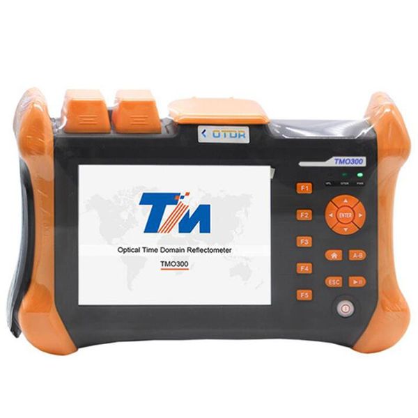 

портативные otdr tmo-300 mm otdr 850 / 1300nm 21/19 дб встроенный vfl tmo300 сенсорный экран оптическое время домена рефлектометр bydhl