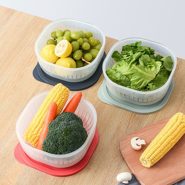 

plastic large capacity double-layer household kitchen drainage basin
