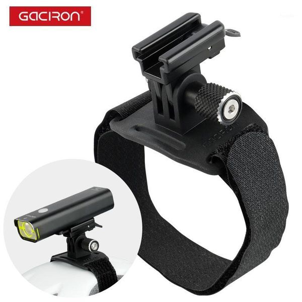 

bike lights gaciron h15/h03/ h07 cycle head light holder helmet mount bicycle front lamp bracket quick & release adaptor cycling1